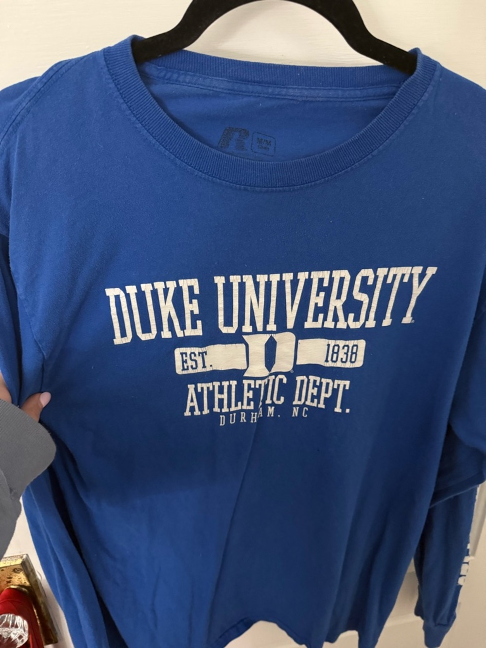 Men's Royal Blue Long Sleeve Tee